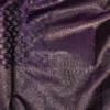 Royal Deep Purple Silver Zari Woven Silk Saree Monotone kanjivaram silk saree