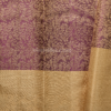 9 - 2026-04-08T133037.251 Premium Plum Purple Kanchipuram Silk Saree with Antique Gold Zari Border