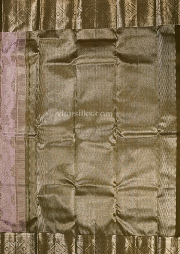9 - 2026-05-21T143556.314 Peach Pink Pure Silk Saree with Gold Zari Work