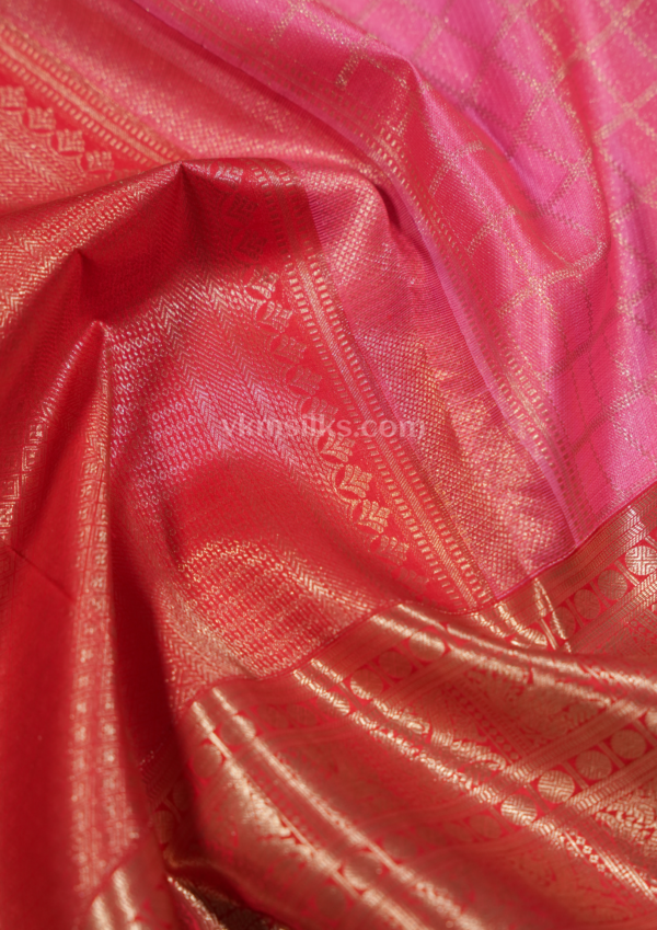 9 - 2026-05-21T171228.834 Royal Rani Pink Soft Silk Saree with Zari Border