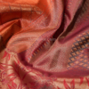 9 - 2026-05-22T141154.611 Copper Orange Pure Silk Saree with Wine Maroon Floral Border