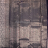 9 - 2026-07-03T171240.891 Silver Grey Pure Silk Saree with Midnight Navy Blue Border & Silver Zari Jacquard Weaving
