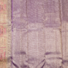 National Love Your Pet Day (37) Royal Antique Gold Pure Kanchipuram Silk Saree with Regal Purple Temple Border