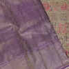 National Love Your Pet Day (43) Heritage Antique Gold Pure Kanchipuram Silk Saree with Royal Purple Border