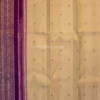 Ivory with purple traditional butta kanjivaram