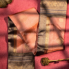 9 - 2026-09-01T113146.262 Peach with grey thilagam butta soft kanjivaram