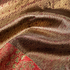 9 - 2026-09-03T165726.956 Brown meenakari stripes body with green highlighted floral border brocade saree
