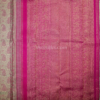 9 (20) Silver-grey pashmina body with magenta border