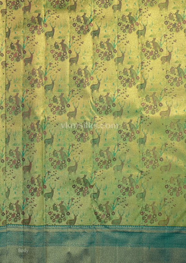 9 - 2026-10-08T152820.297 3D Deer rabbit figured minute perfectly detailed saree