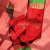 9 (26) Bright red body with green and gold silver border