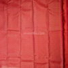 Antique gold/peach brocade body with red border