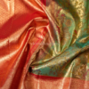 9 (40) Sea green tissue body with red and gold border
