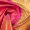 9 (45) Cream gold tissue body with magenta and green border