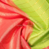 9 (58) Parrot green stripes body with pink border