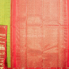 9 (60) Parrot green stripes body with pink border