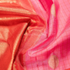 9 (66) Pink checks body with rettapet red border